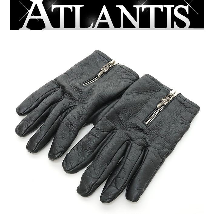 CHROME HEARTS 銀座店 クロムハーツ ダガージップ レザー グローブ