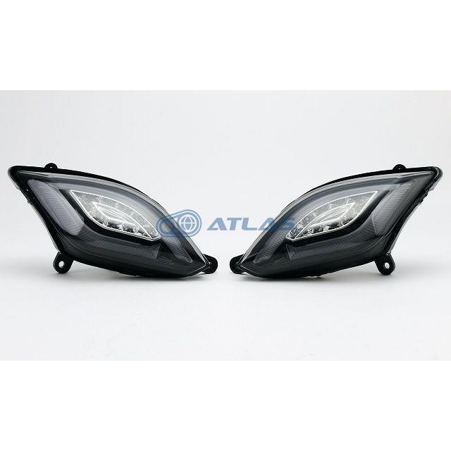 GAMMAS デイライト LED フラッシャーセット ライトスモーク シグナスX