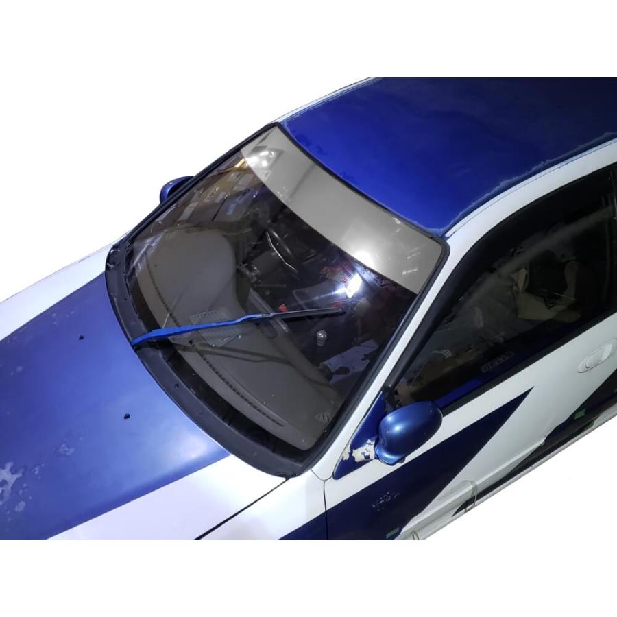 シビック EK系 シビック用 ハチマキステッカー (メッキ) EK型 フロント