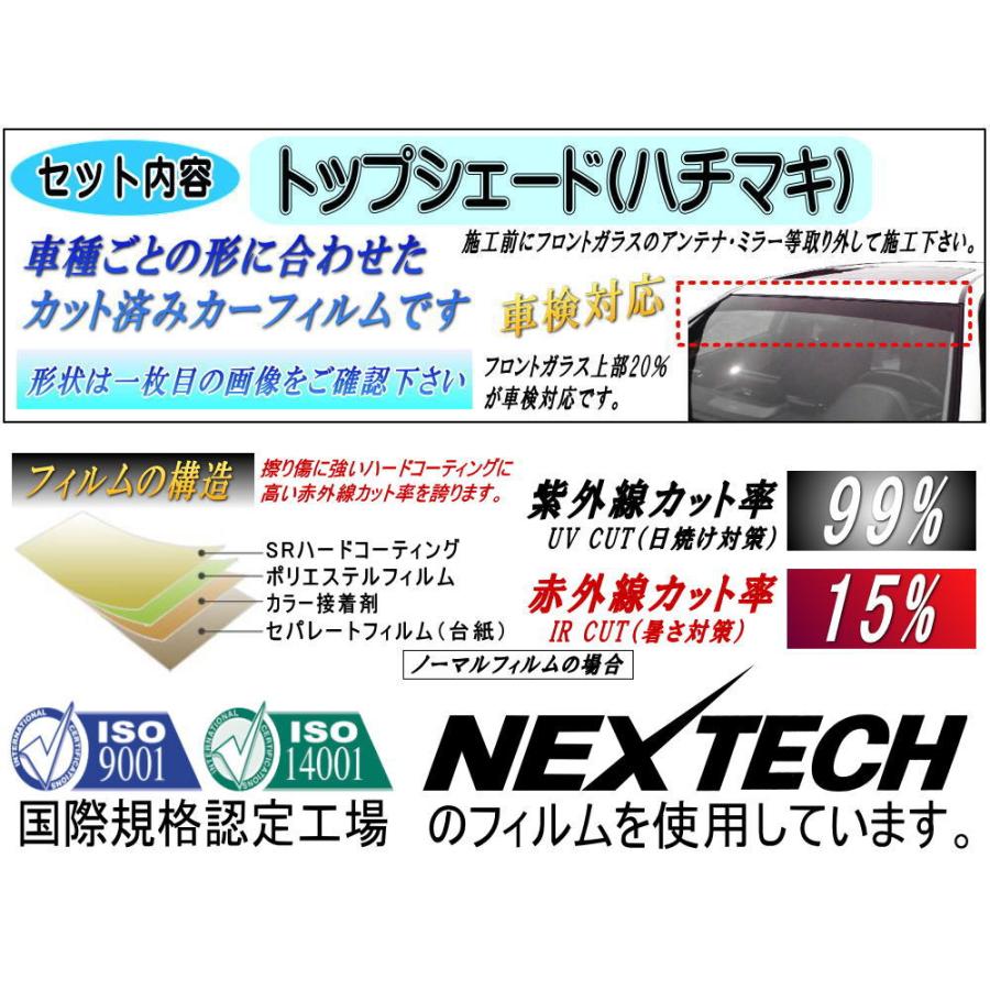 AUTOMAX izumi カーフィルム カット済み ハチマキ キャラバン NV350