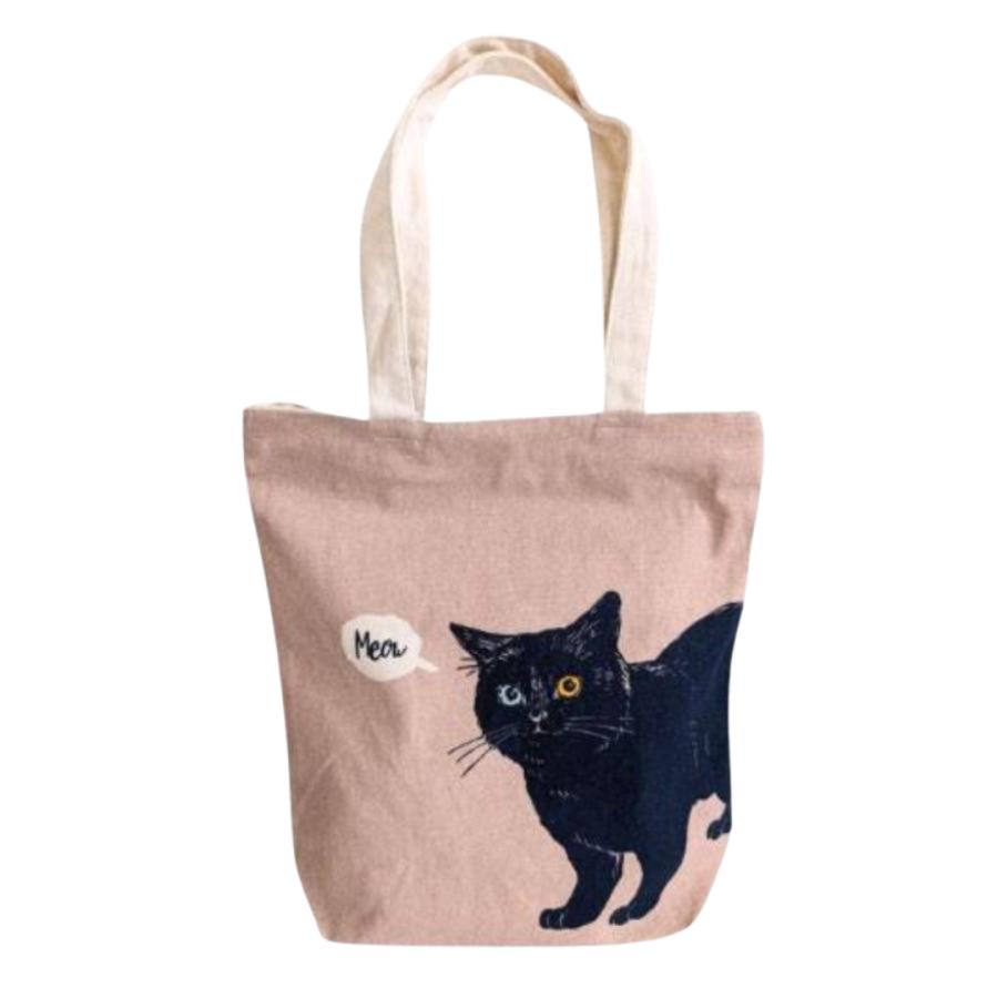 Mintinn A4縦型トートバッグ 21156 レオン 猫柄 : 銀座エアポート藤沢