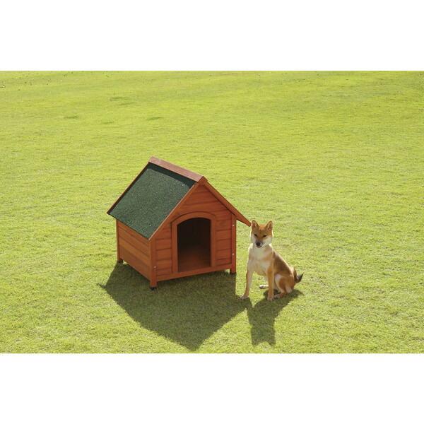 カモ猫様 リッチェル木製犬舎 700超小型〜中型犬用 カモ猫