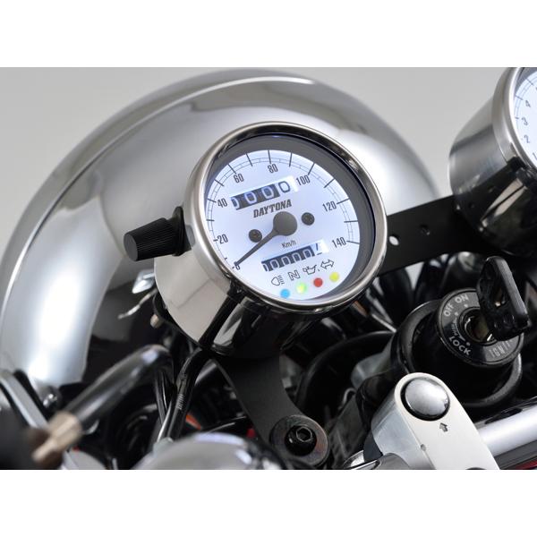 DAYTONA（デイトナ） D15639 機械式スピードメーター φ60 ホワイトLED