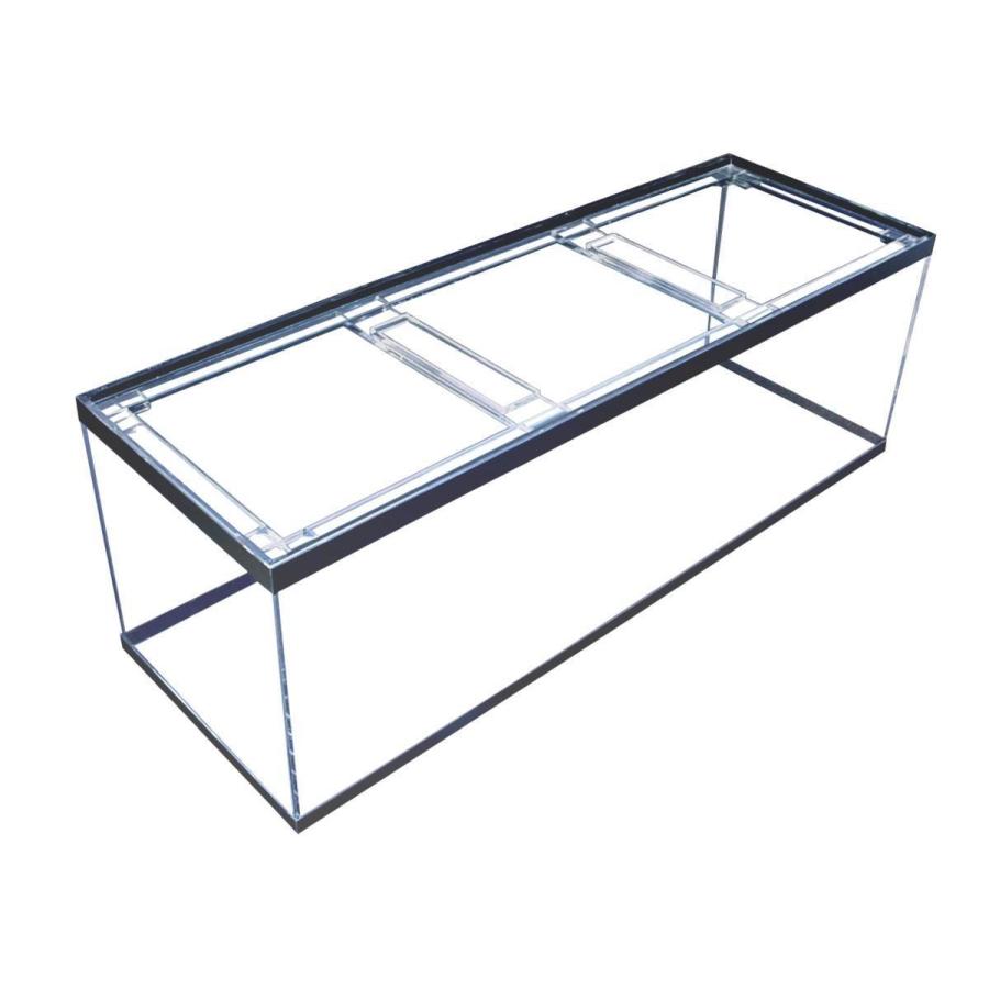 水槽 大型水槽 アクリル水槽 1800x450x450mm 板厚10mm 底8mm 180cm水槽