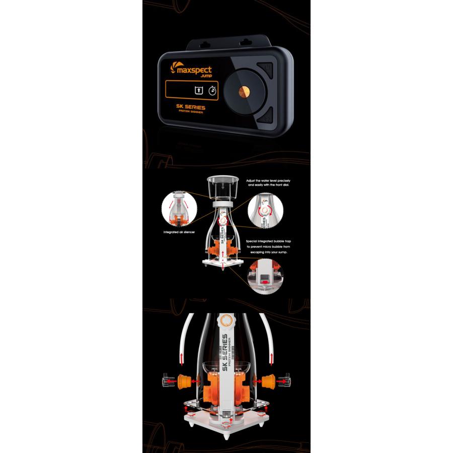 Maxspect MJ-SK400 プロテインスキマー : アクアテイラーズヤフー店