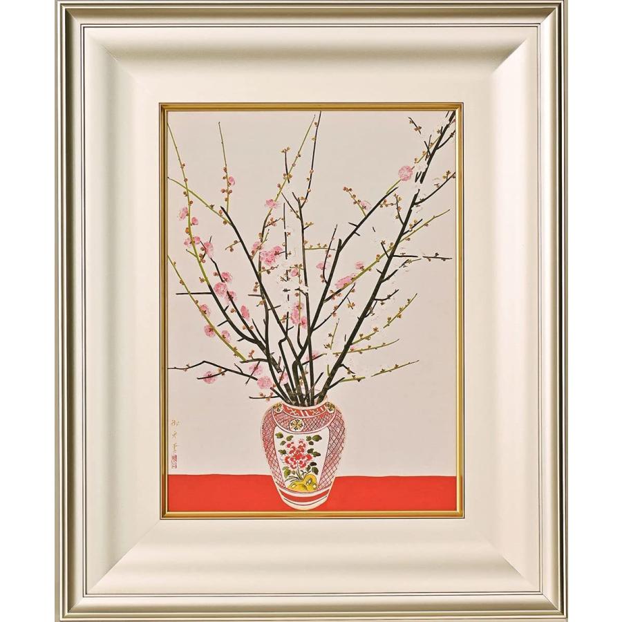 絵画 速水御舟（はやみぎょしゅう）・ 瓶梅図 ( へいばいず ) 日本画