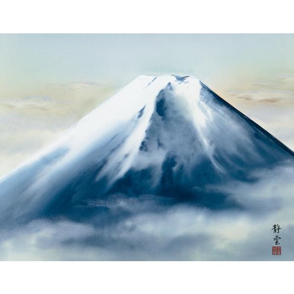 日本画 霊峰富士