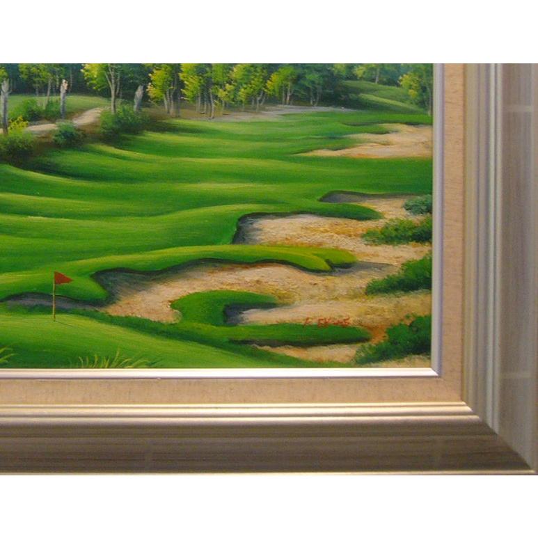 戻り橋 （もどりばし）』 油彩肉筆画 戻り橋 （もどりばし）』 油彩肉筆画