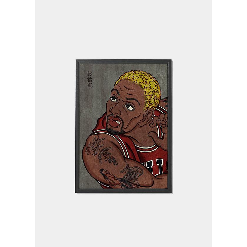 APPLEBUM（アップルバム） ポスター “WORM” 浮世絵 A1 Poster メンズ