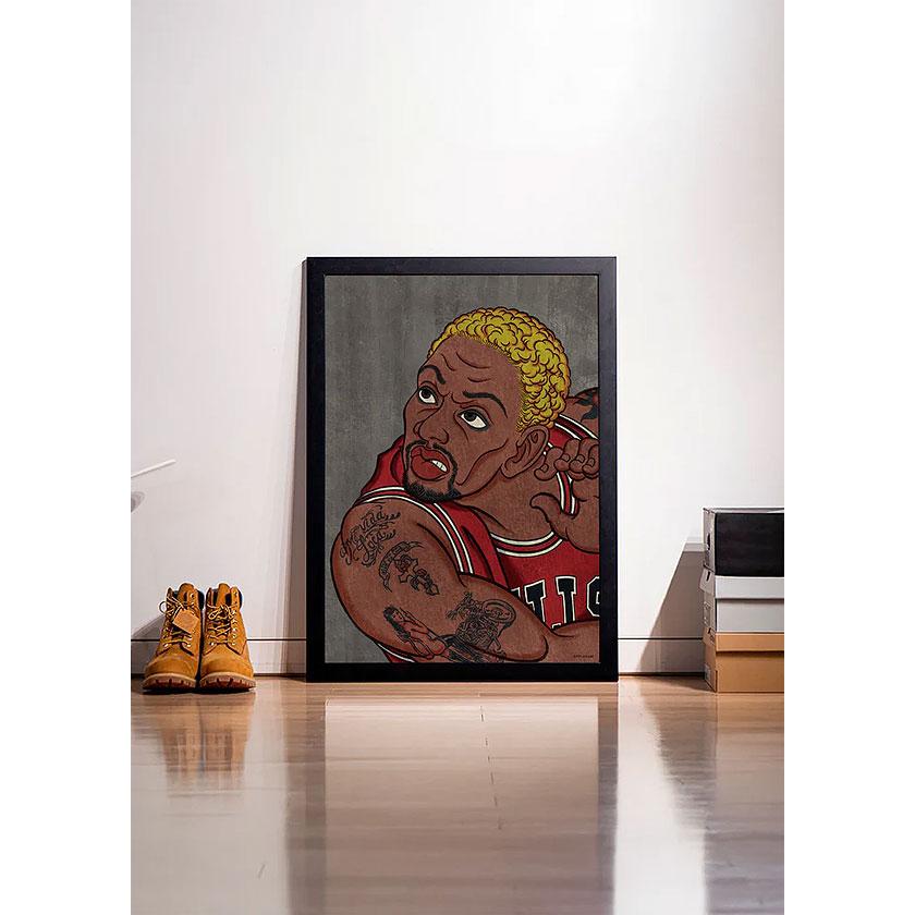 APPLEBUM（アップルバム） ポスター “WORM” 浮世絵 A1 Poster メンズ