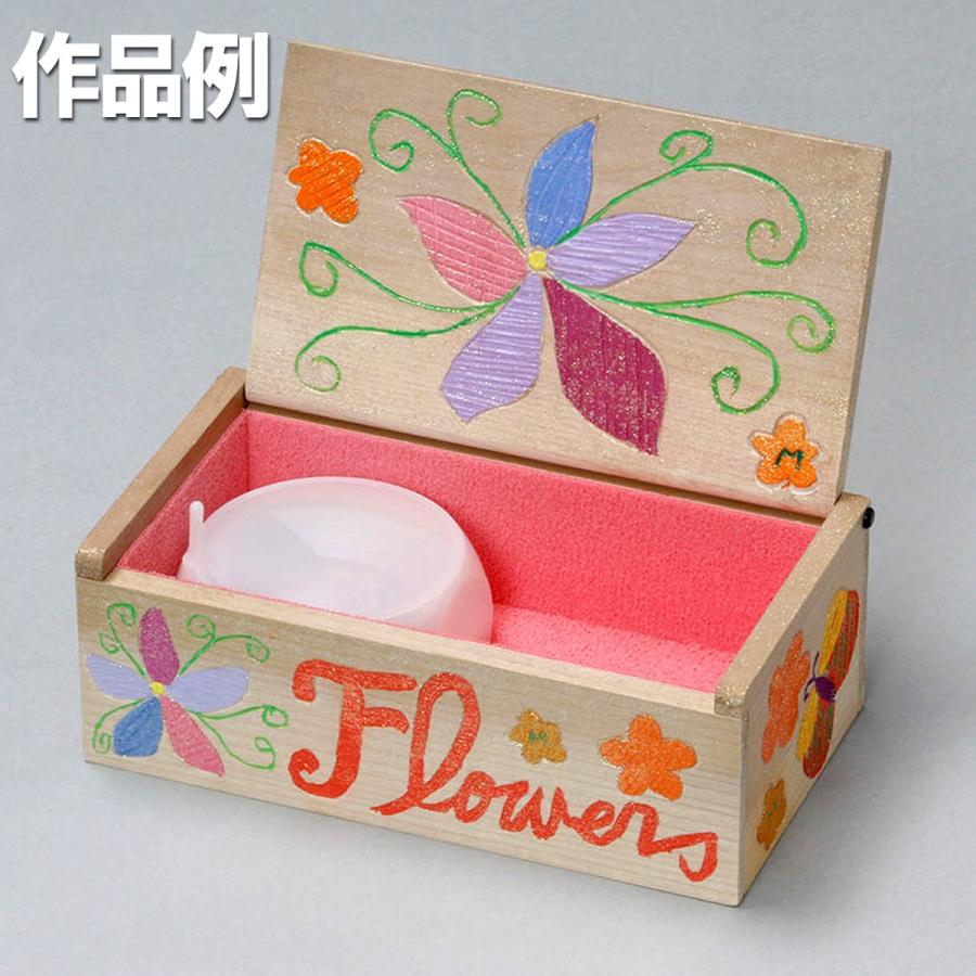 デコデコオルゴール箱 カラフルマットセット ピンク : 画材