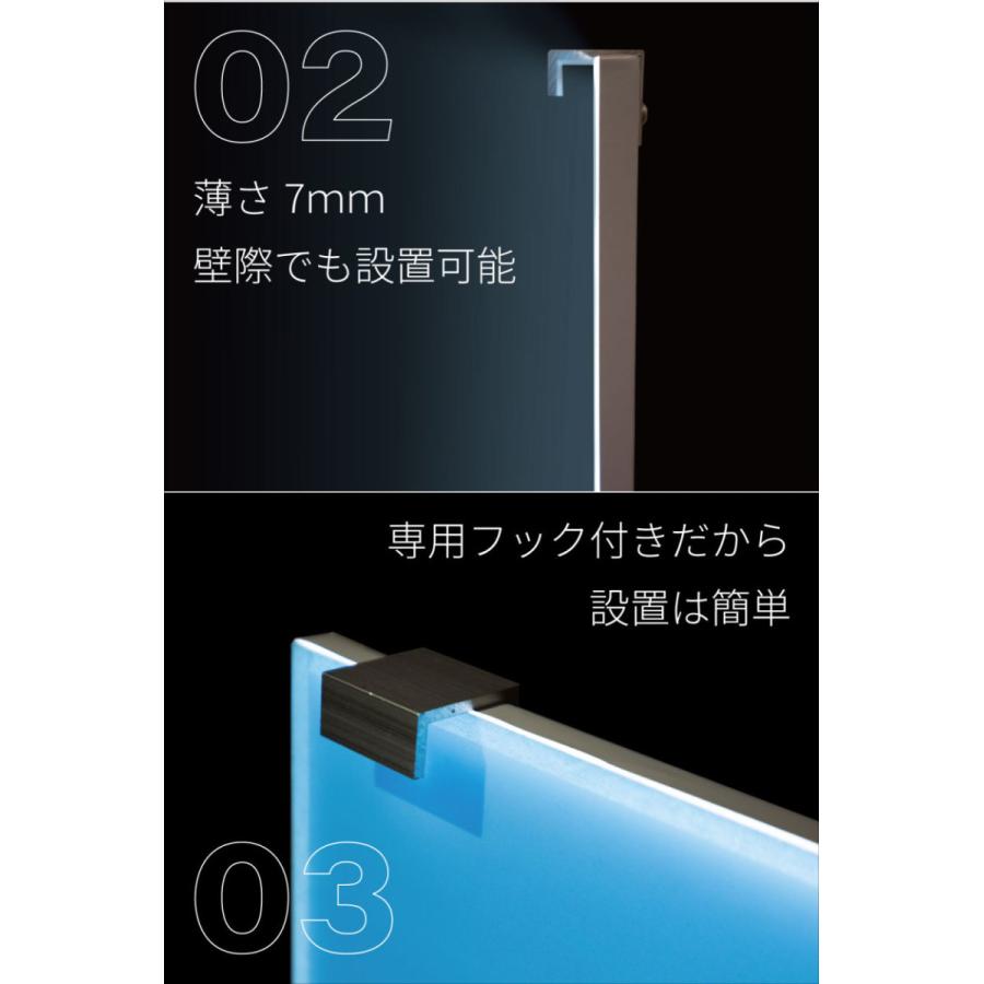 esAqua 水槽 バック スクリーン (450×300) LEDライト PSE認証 メーカー