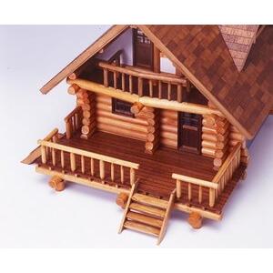 ウッディジョー ウッディジョー木製建築模型1/24ログハウス : アーク