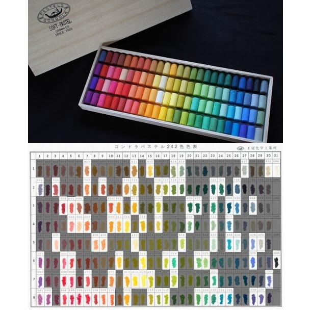王冠化学工業所 ゴンドラパステル 100色セット 07040100 : アーク