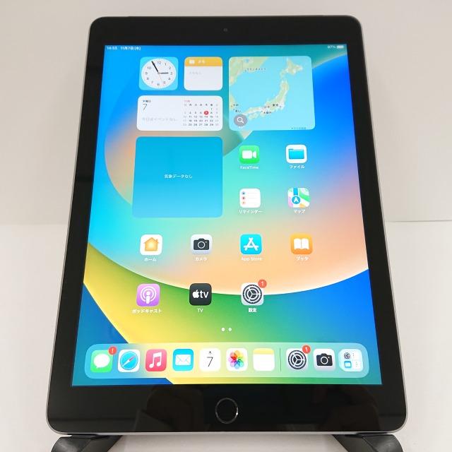 iPad 第5世代 Wi-Fi+Cellular 32GB au スペースグレイ 送料無料 即決