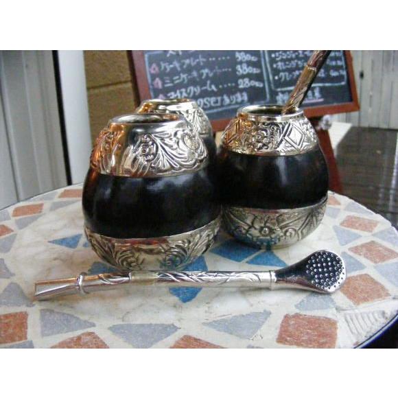 マテ茶 茶器 マテつぼ マテ壷 マテカップ マテ壺 マテツボ グァンパ