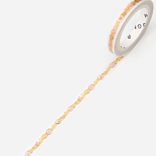 BGM (廃番・在庫限り)BGM 箔押し 「ラーメン」 5mm マスキングテープ