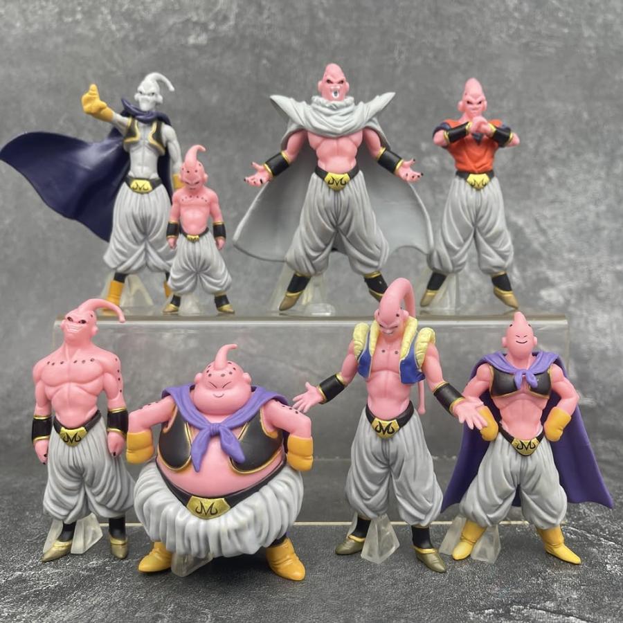 魔人ブウ8体がセットになった「HGドラゴンボールZ 魔人ブウ完全セット