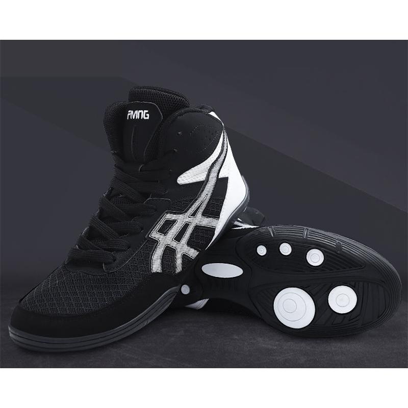 ボクシングシューズ リングシューズ ハイカット レスリングシューズ