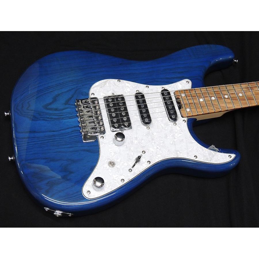 Schecter ギター 青 ストラトタイプ ロックペグ SCHECTER OL-ST DBL