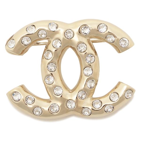 CHANEL（シャネル） ブローチ ココマーク CCマーク ゴールド シルバー