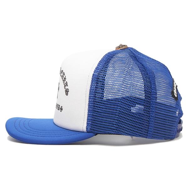 CHROME HEARTS（クロムハーツ） 帽子 メッシュキャップ ブルー メンズ