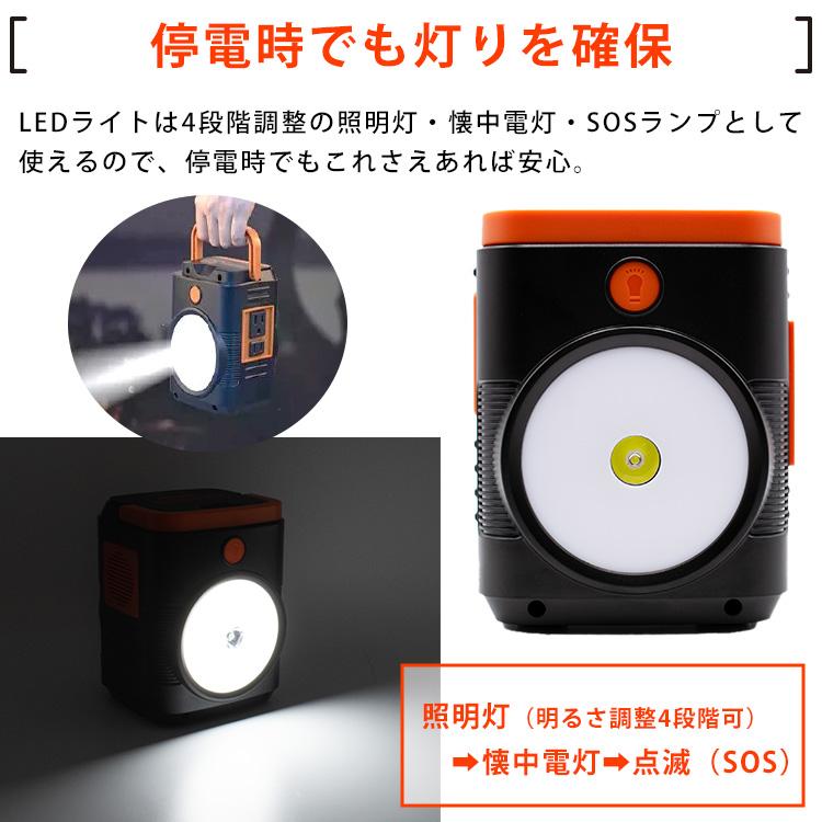 非常用電源 簡単ポータブル電源 ソーラーパネルセット EPB-120SS