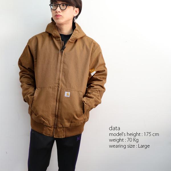カーハート ダックジャケット アクティブジャケット 希少ブラウン 希少