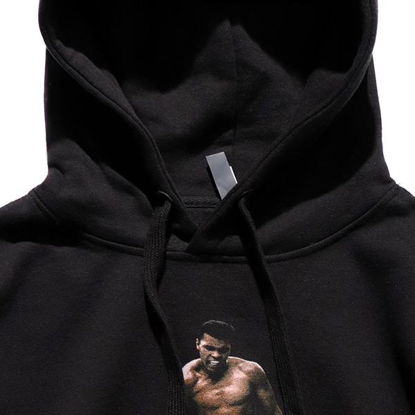 モハメド・アリ【MUHAMMAD ALI】HOODIE パーカー 長袖 フーディー プル