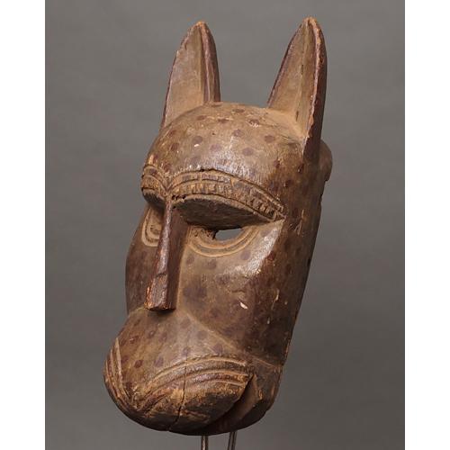 アフリカ マリ共和国 ドゴン族 マスク 仮面 No.472 木彫り アフリカン