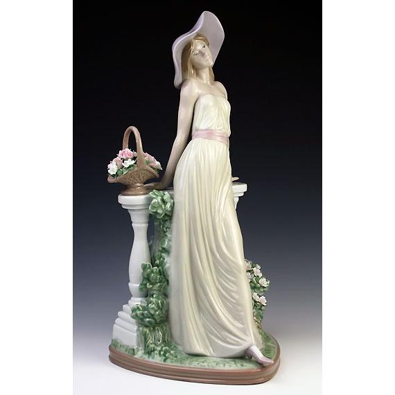 LLADRO（リヤドロ） リヤドロ（Lladro リアドロ 陶器人形 置物） 乙女