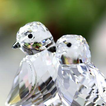 スワロフスキー 置物（Swarovski） 鳥 アオガラ #swv5004727 : ボンド