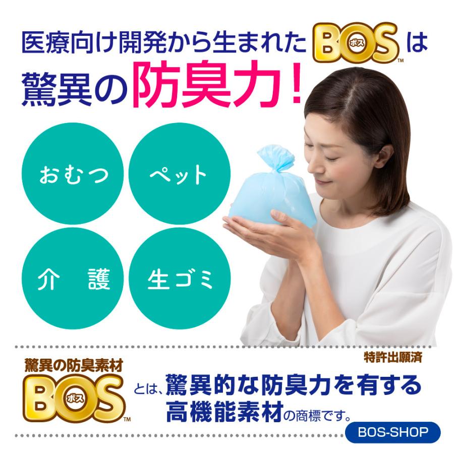 BOS（ボス） うんちが臭わない袋 ペット用 Sサイズ 200枚入り 2個