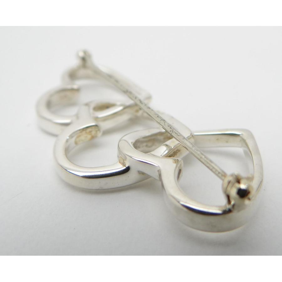 TIFFANY&Co.（ティファニー） トリプルハート ピンブローチ SV925