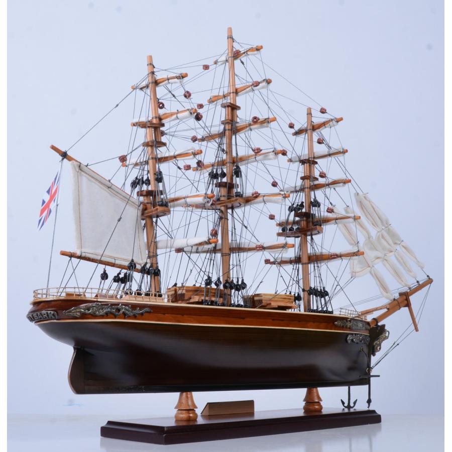 帆船模型 完成品 木製 Cutty Sark カティーサーク モデルシップ 全長