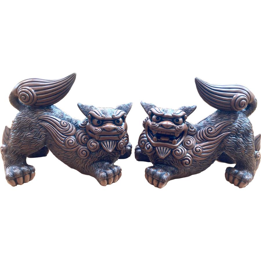 シーサー 置物 沖縄 獅子 陶器 オブジェ インテリア 沖縄 やちむん