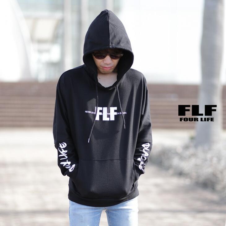 ワイドパーカー メンズ レディース ドルマン ストリート フード