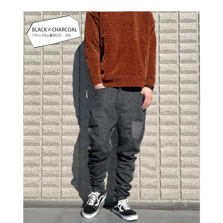 BEATJIVE（ビートジャイブ） ウール スラックス ツイード ヘリンボーン