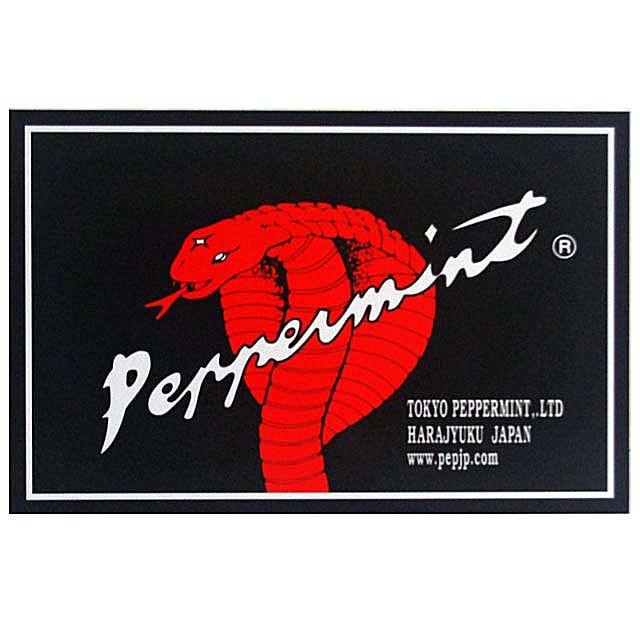 A4ステッカー コブラマーク一枚物 TOKYO PEPPERMINT ロカビリー
