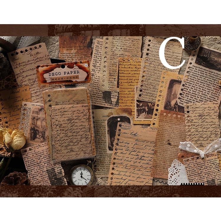 コラージュ素材 紙もの 素材紙 【2592】 コラージュ素材 紙もの 素材紙