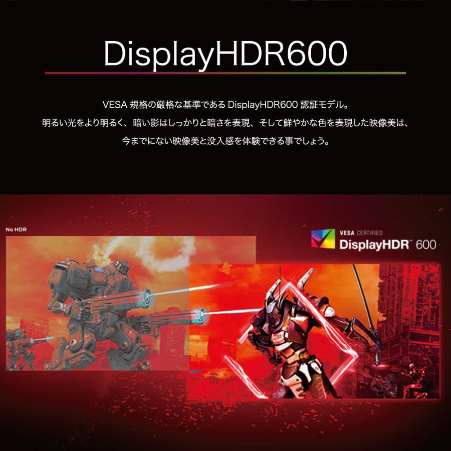 AOC エーオーシー AGON Pro ゲーミングモニター 27インチ AG274UXP/11