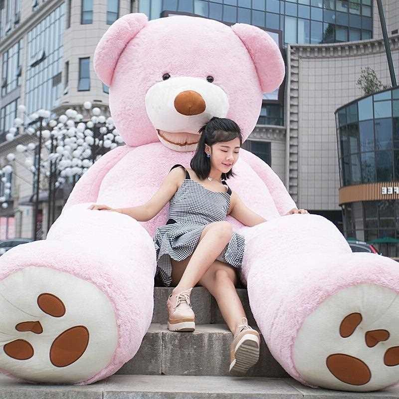 ikumi イクミ 2017 ピンク ファー くま ぬいぐるみ 大 ikumi イクミ