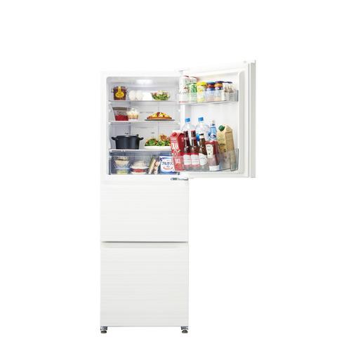Haier JR-CV29C-W 冷蔵庫 3ドア 右開き 286L リネンホワイト : ベスト