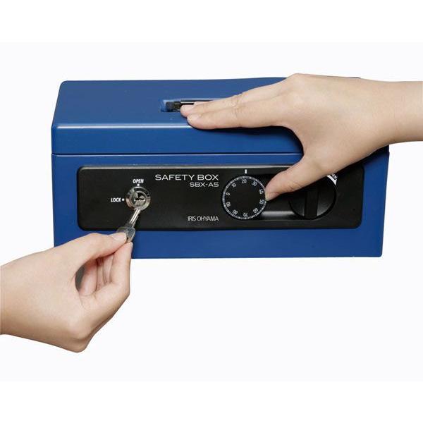 IRIS OHYAMA（アイリスオーヤマ） 金庫 小型 金庫 手提げ 手提げ金庫