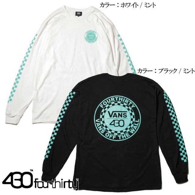 430（fourthirty） フォーサーティー VANS バンズ L/S T-shirt