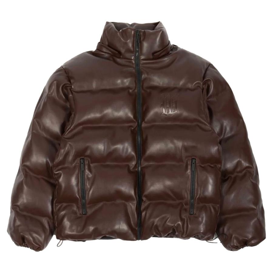 WASTED PARIS ウェイステッドパリス Puffer Hood Faux Leather ダウン