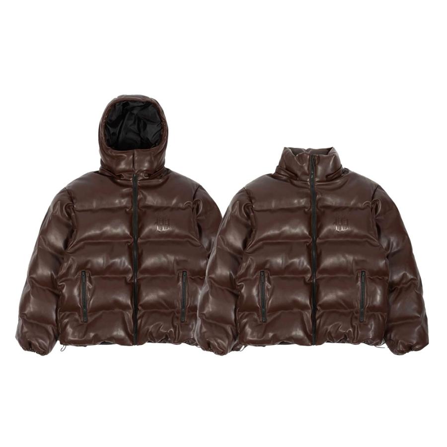 WASTED PARIS ウェイステッドパリス Puffer Hood Faux Leather ダウン