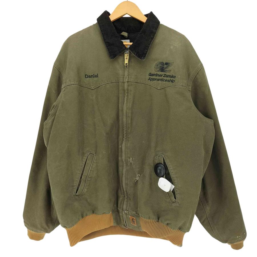 90s ボロCarhartt カーハートサンタフェジャケットUSA製サイズM 90s