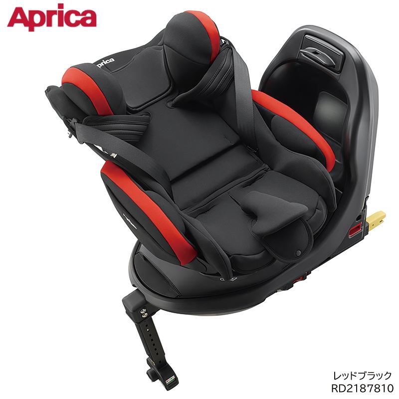 Fladea チャイルドシート ISOFIX対応 回転式 新生児 平ベッド型 フラ