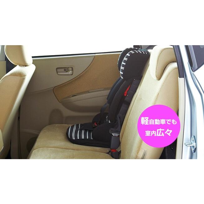 日本育児 トラベルベスト EC プラス ブラックボーダー : ベビー用品